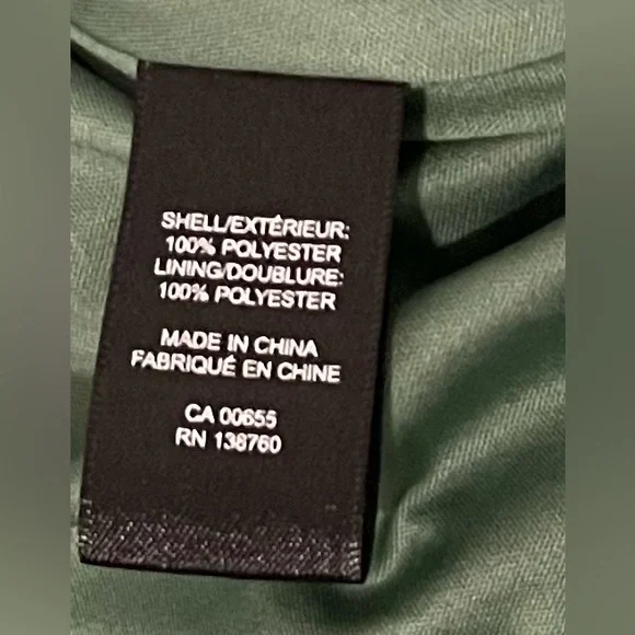 RW&CO. Sage Green Floral V-Neck Mini Dress - Smocked Waist - XS - Picture 10 of 10